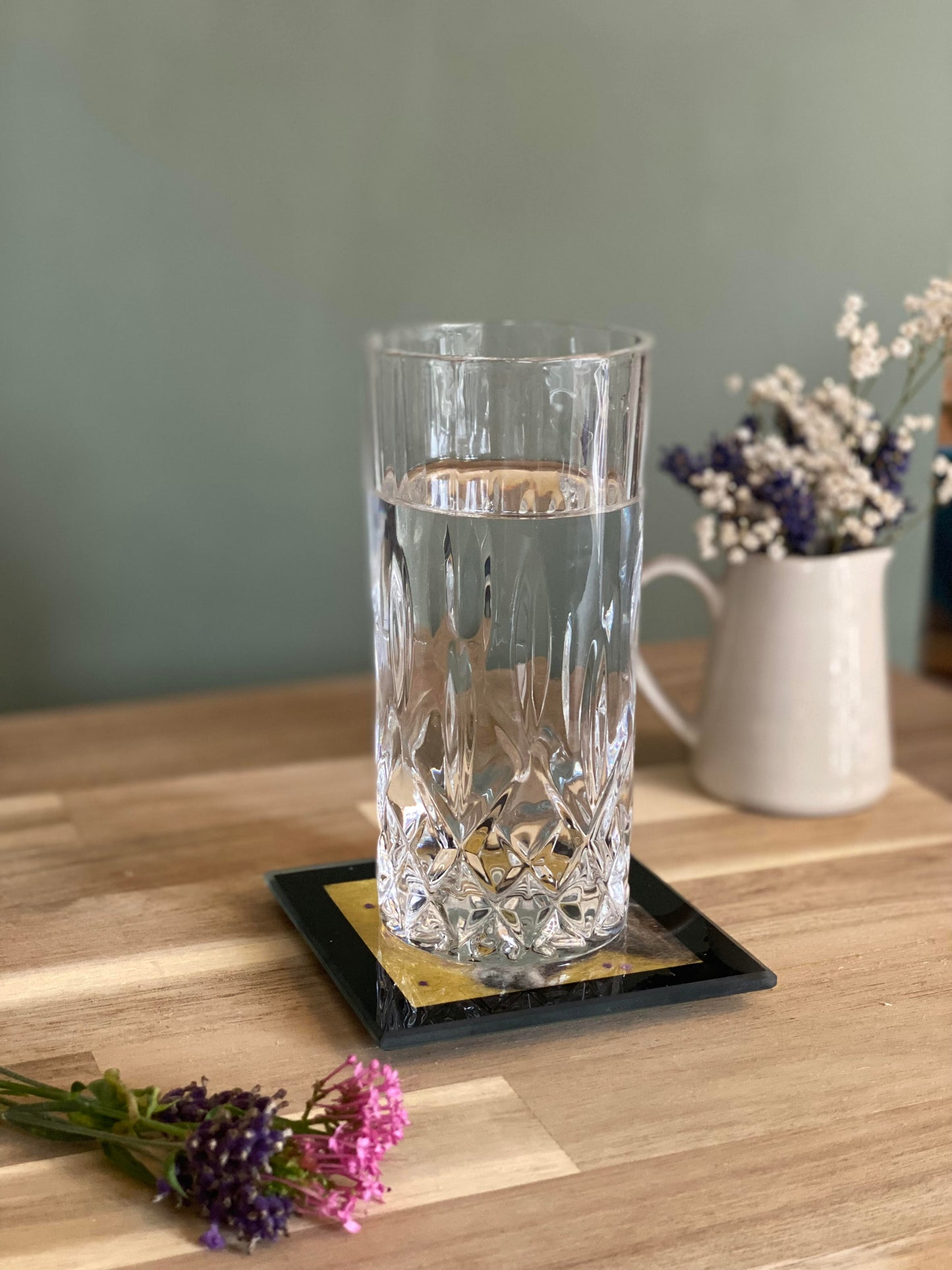 Glass Coaster - Donkey - Farmyard Collection