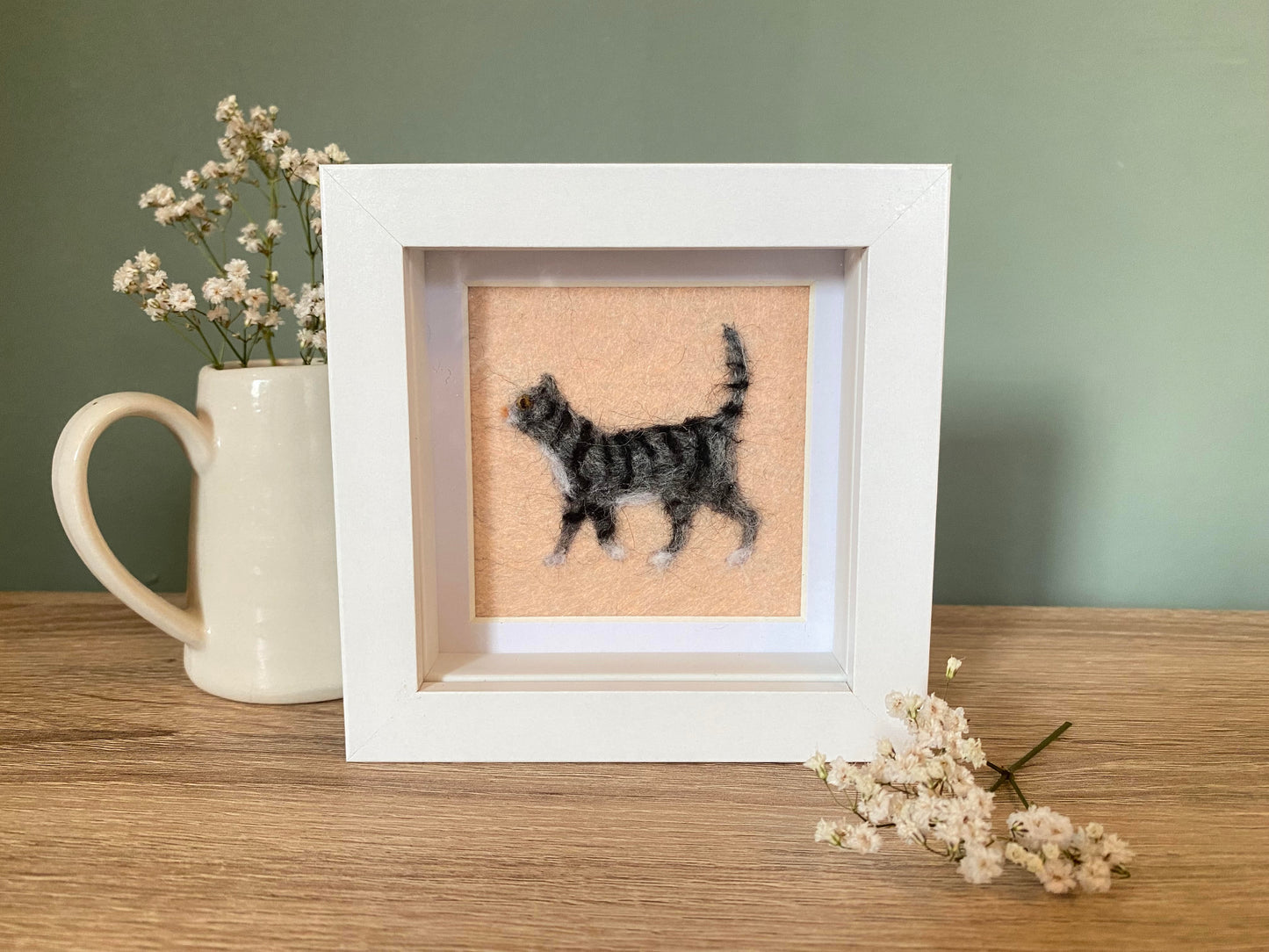 Tabby Cat - Grey (SH, W) - Mini Original
