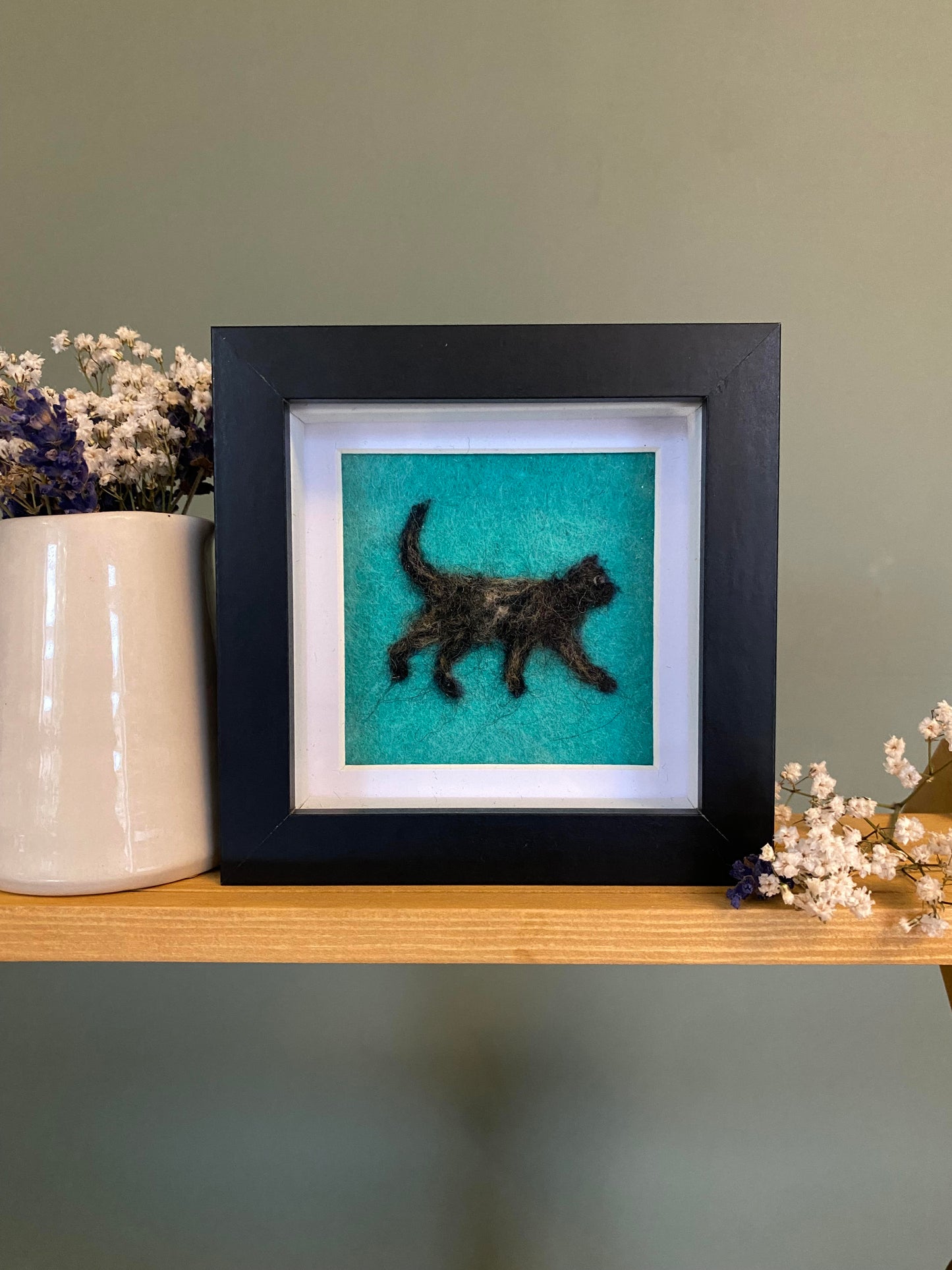 Tortoiseshell Cat (1) - Mini Original