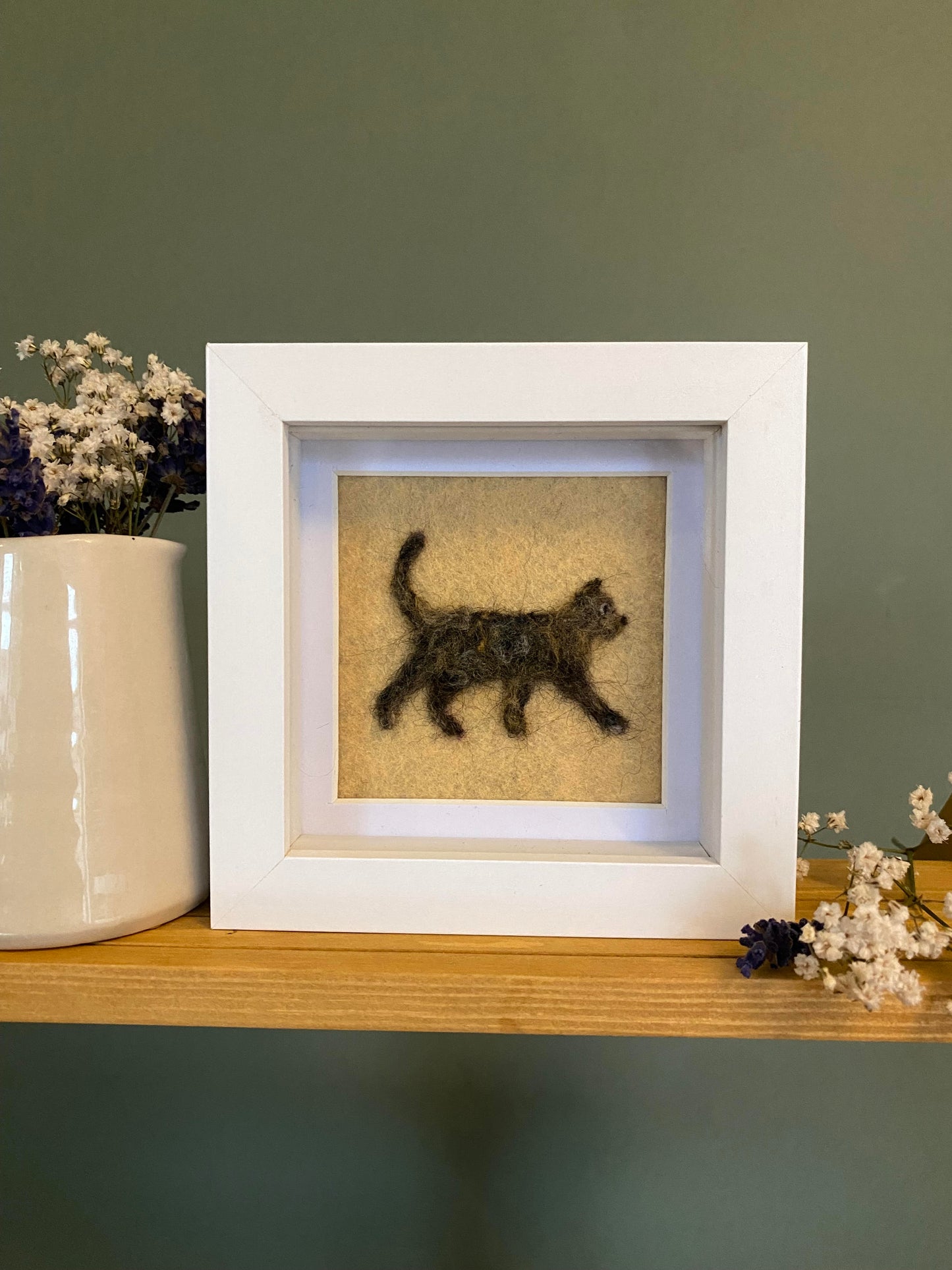 Tortoiseshell Cat (2) - Mini Original
