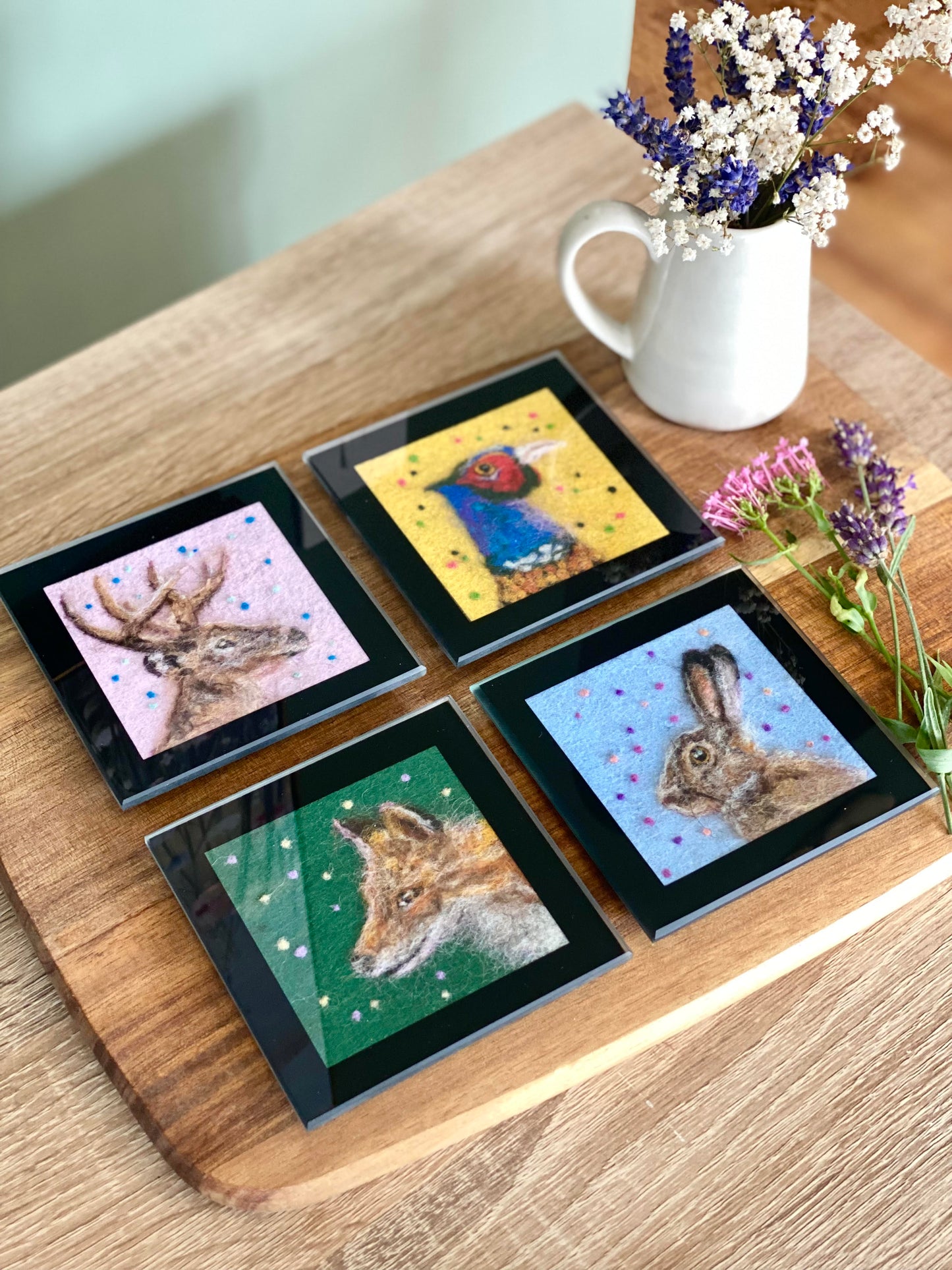 Glass Coaster - Fox - British Wildlife Collection