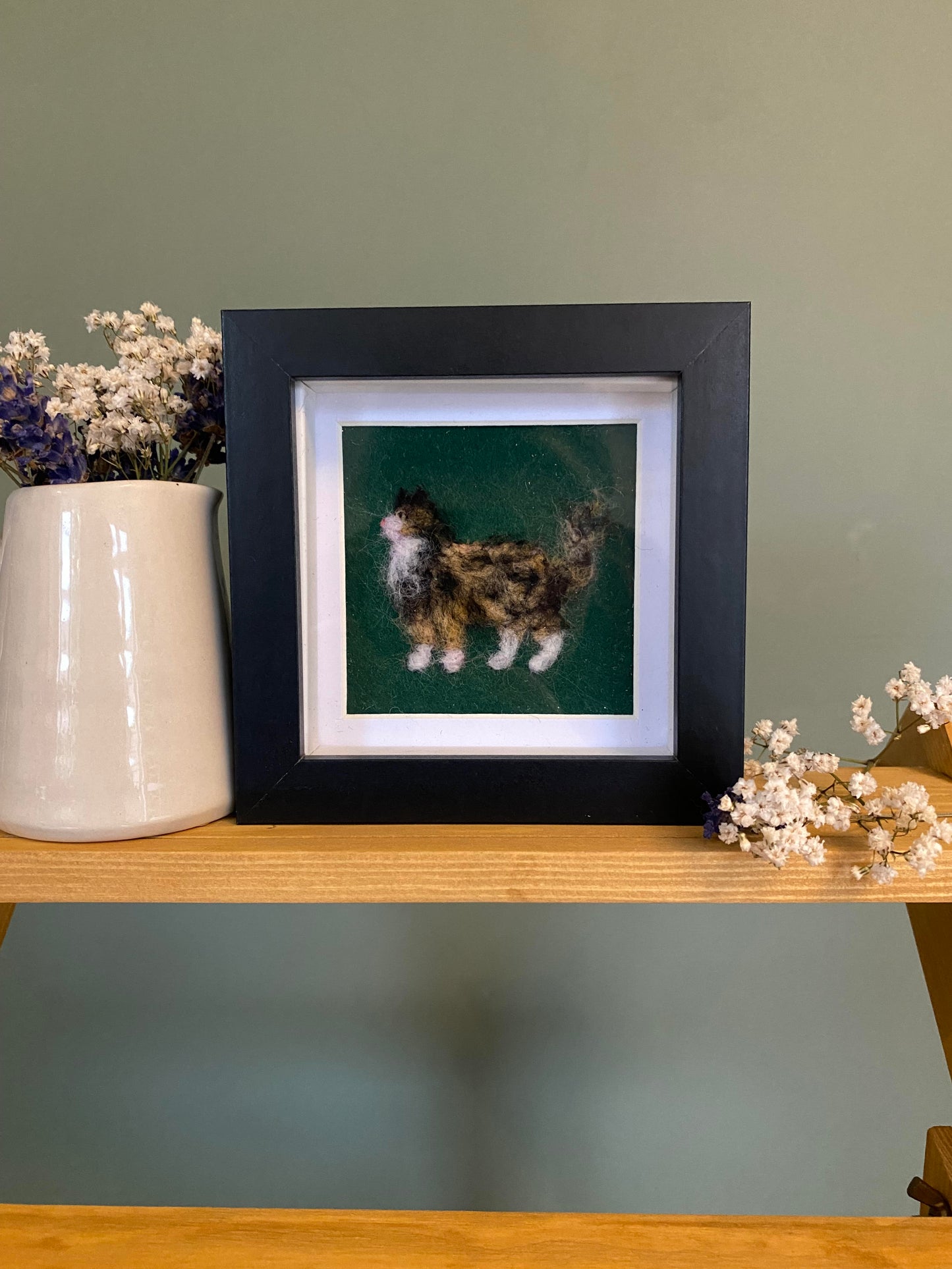 Calico Cat (LH, 1) - Mini Original