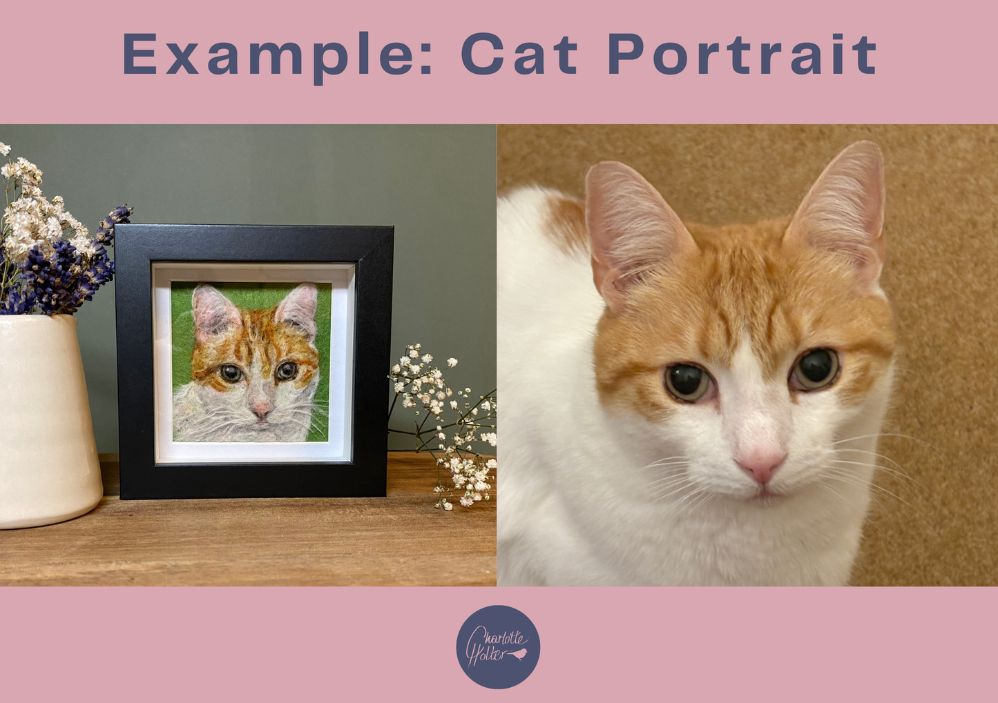 Cat Portrait - Mini Original