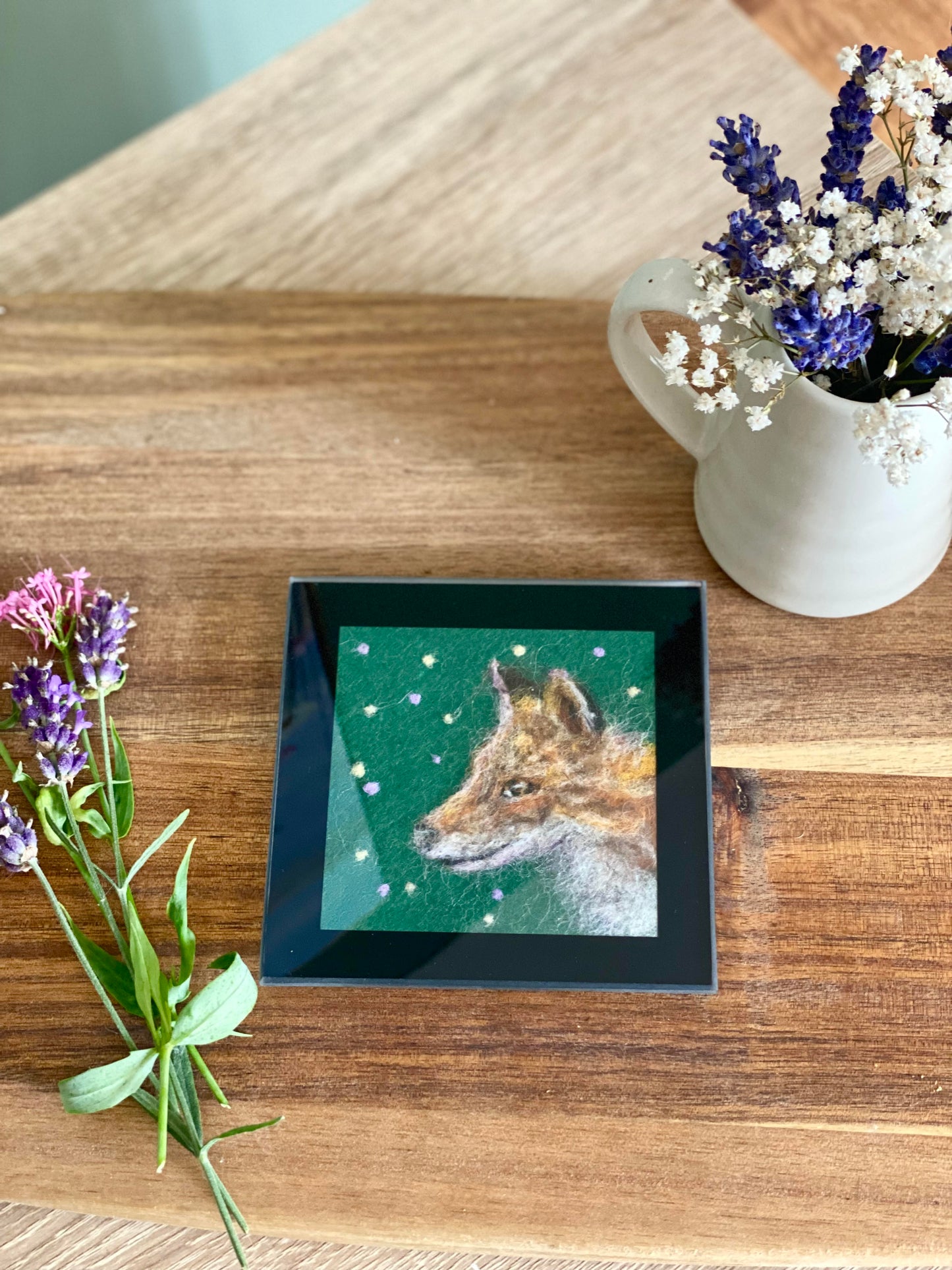 Glass Coaster - Fox - British Wildlife Collection