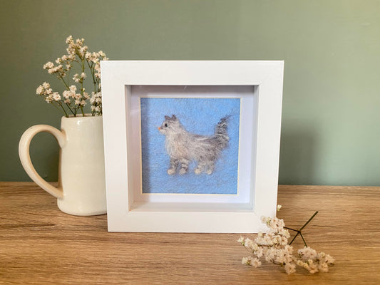 Ragdoll Cat (Grey/White) - Mini Original