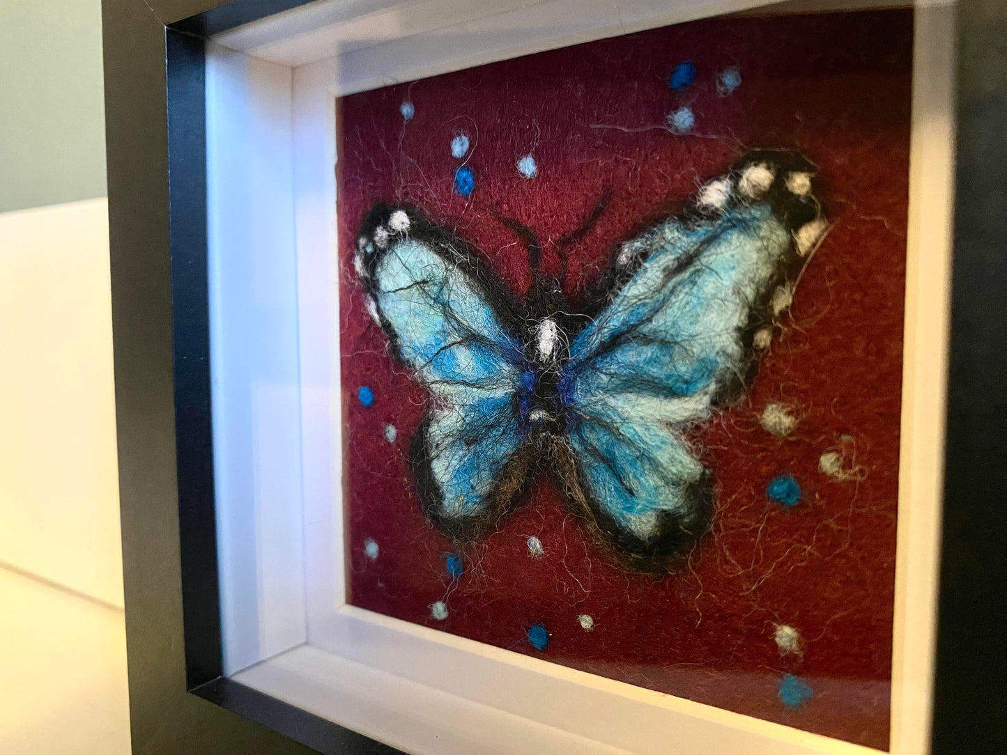 Blue Butterfly - Small Original