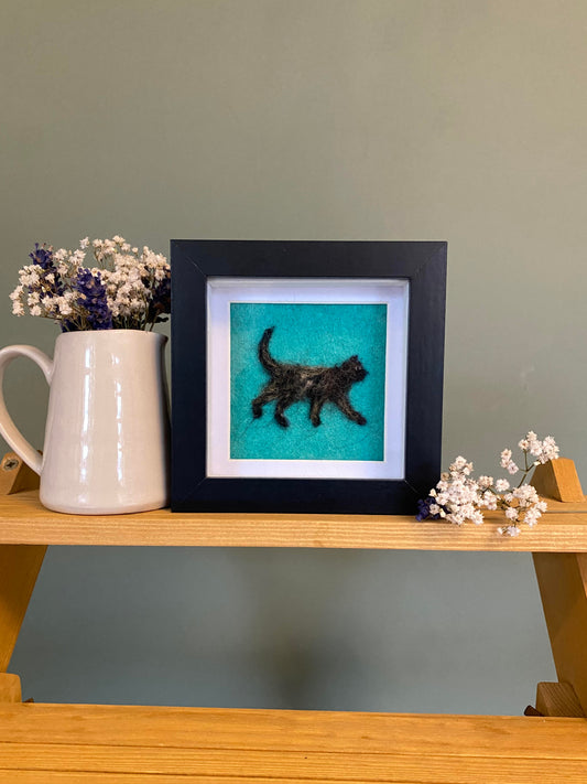 Tortoiseshell Cat (1) - Mini Original
