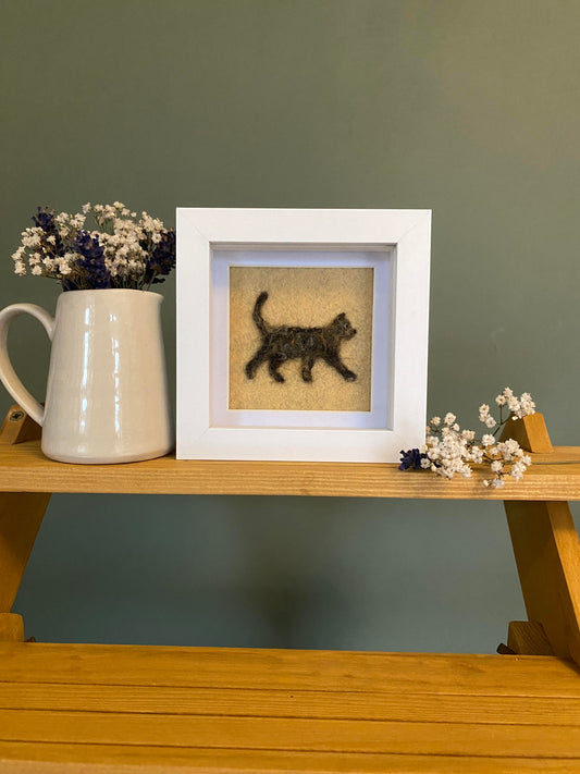 Tortoiseshell Cat (2) - Mini Original